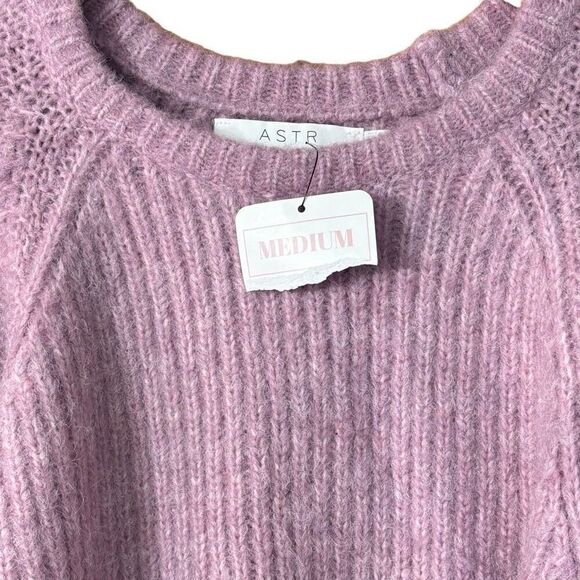 ASTR the Label Lizette Sweater Lilac M new - Picture 10 of 10